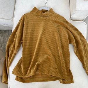 Madewell mustard long sleeve